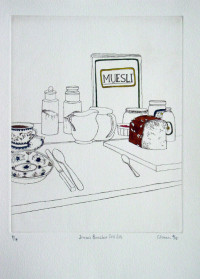 Doreen's Breakfast Still Life